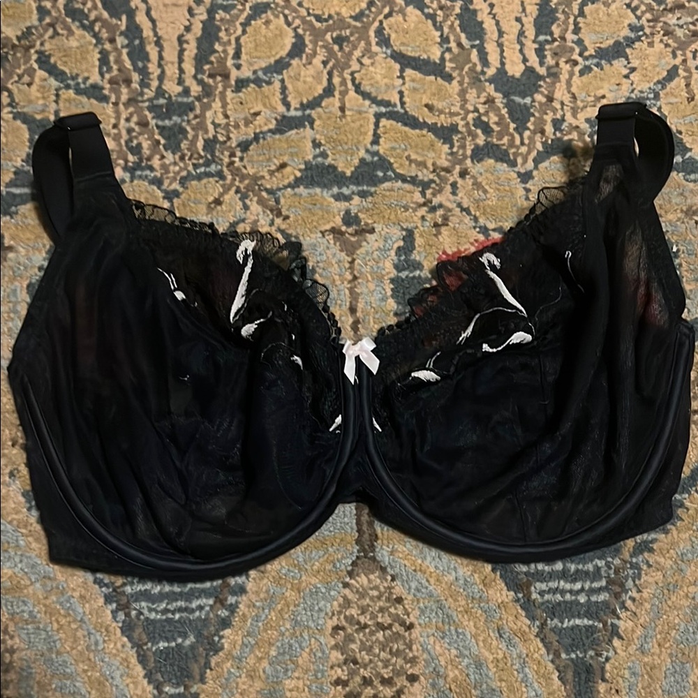 Understance Penny Flexwire Balconette Bra Black 34H